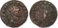 ROMAN EMPIRE AE/BI silvered antoninianus Claudius II Gothicus, Rome mint - VICTORIA AVG reverse - -
