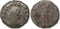 ROMAN EMPIRE AE/BI silvered antoninianus Claudius II Gothicus, Rome mint - VIRTVS AVG reverse - -