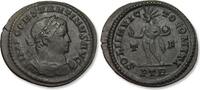 ROMAN EMPIRE 25mm AE follis Constantine I, Treveri (Trier) mint - mintmark PTR T/F - SOLI INVICTO COMITI -