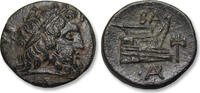 ANCIENT GREECE AE 16mm coin Kings of Macedon, Demetrios I Poliorketes, uncertain mint in Caria -