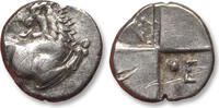 ANCIENT GREECE AR silver hemidrachm Thrace, Chersonesos -