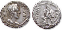 ROMAN REPUBLIC AR silver denarius Mn. Aquillius, Rome mint - nice full strike - -