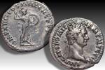 ROMAN EMPIRE AR silver denarius Domitian / Domitianus, Rome mint - Ex Fornoni Numismatico, with sales ticket - -