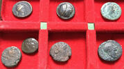 ANCIENT GREECE Group of 7 coins: different city states and denominations -