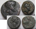 ANCIENT GREECE Group of 4 coins: different city states and denominations -