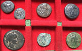 ANCIENT GREECE Group of 7 coins: different city states and denominations -