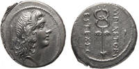 Roman Republic  denarius 69 BC. Almost vz