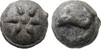 Greek coins AE cast Teruncius Italy, Northern Apulia Luceria -