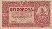 Europe 1920 HUNGARY P.58 - 2 Korona Fine  3,00 EUR  + 10,00 EUR frais d'envoi
