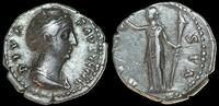 Diva Faustina Senior. Died AD 140/1. AR Denarius 18mm, 3.06 g. Rome -