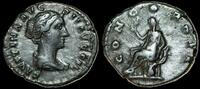 Faustina Junior. Augusta, AD 147-175. AR Denarius 17mm, 3.32 g. Rome -