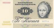 Europe 1977 DENMARK P.48g - 10 Kroner UNC  14,50 EUR  + 10,00 EUR frais d'envoi