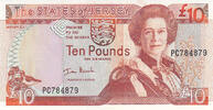 Europe  JERSEY P.28a - 10 Pounds ND 2000 UNC  34,50 EUR  + 10,00 EUR frais d'envoi