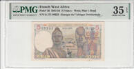  1953 FRENCH WEST AFRICA P.36 - 5 Francs PMG 35 EPQ  49,50 EUR  + 10,00 EUR frais d'envoi