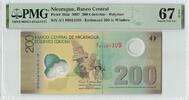  2007 NICARAGUA P. 205a - 200 Cordobas Polymer PMG 67 EPQ  79,50 EUR  + 15,00 EUR frais d'envoi