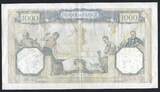 France / Frankreich 1000 Francs 11/04/1940 Cérèe et Mercure J.9482 TTB