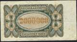 Allemagne / Deutschland / Germany 2 Millionen Mark 23/07/1923 Reichsbanknote TB+