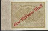 Allemagne / Deutschland / Germany 1 Milliarde Mark 15/12/1923 Reichsbanknote TTB+