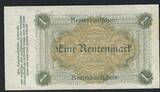 Allemagne / Deutschland / Germany 1 Rentenmark 01/11/1923 Rentenbankschein SUP