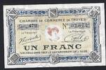 France / Frankreich / Troyes 1 Franc Chambre de Commerce de Troyes série 479 -