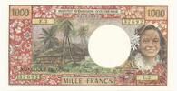 Papeete / Tahiti 1000 Francs Institut d'émission d'Outre Mer E.2 -