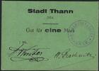 Alsace / Elsass / Thann 1 Mark Stadt Thann -