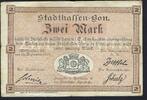 Alsace / Elsass / Mulhouse 2 Mark Stadtkassen-Bon Mülhausen -