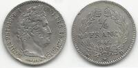 France / Frankreich / Rouen 1/4 Franc Louis Philippe Ier -