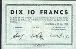 France / Frankreich / Mulhouse / Elsass 10 Francs Ville de Mulhouse série C -