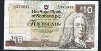 Ecosse / Scotland 10 Pounds The Royal Bank of Scotland -