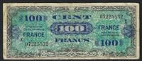 France / Frankreich 100 Francs Trésor verso FRANCE série X -