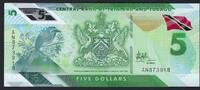 Trinité et Tobago / Trinidad and Tobago 5 Dollars Central Bank of Trinidad and Tobago -