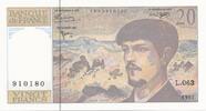 France / Frankreich 20 Francs Debussy L.063 -