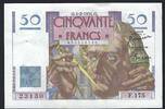 France / Frankreich 50 Francs Le Verrier F.175 -