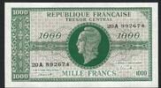 France / Frankreich 1000 Francs Marianne série 20 A -