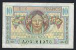 France / Frankreich 10 Francs Trésor Français série A -
