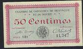 France / Frankreich 50 Centimes Chambre de commerce de Besançon et du Doubs série 181 -