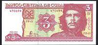 Cuba 3 Pesos Le Ché -