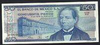 Mexique / Mexico 50 Pesos El Banco De Mexico série KZ -