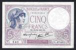 France / Frankreich 5 Francs Violet L.67463 -