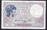 France / Frankreich 5 Francs Violet N.67799 -