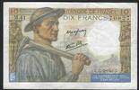 France / Frankreich 10 Francs Mineur M.41 -