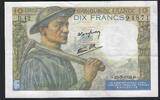 France / Frankreich 10 Francs Mineur D.42 -