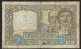 France / Frankreich 20 Francs Travail et Science F.296 -