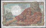 France / Frankreich 20 Francs Pêcheur X.76 -