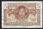 France / Frankreich 5 Francs Trésor Français série A -