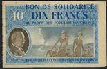 France / Frankreich 10 Francs Bon de solidarité -