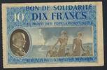 France / Frankreich 10 Francs Bon de solidarité -
