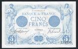 5 Francs 17/11/1916 France / Frankreich Bleu  Z.14976 SPL