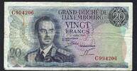 Luxembourg / Letzburg / Luxemburg 20 Francs Grand-Duché de Luxembourg -